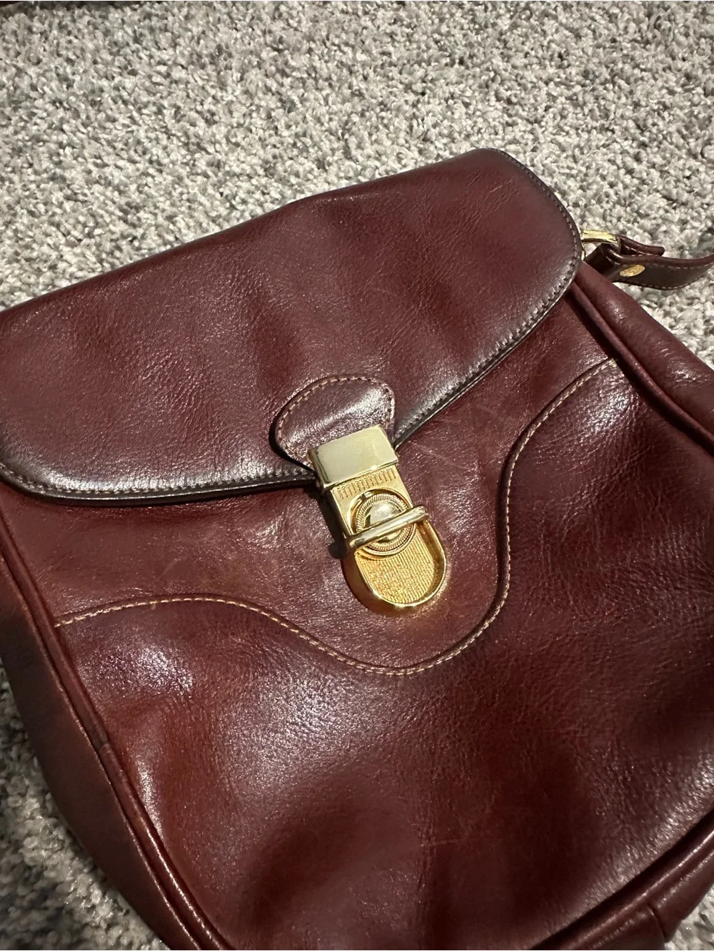 Hunt Club structured burgundy